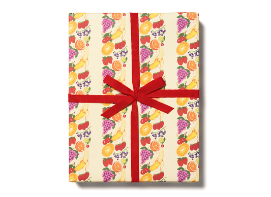 Wrapping Paper Rolls; Fruit Stripe