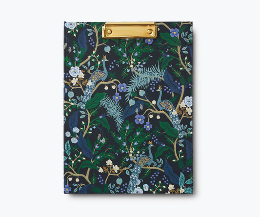 Rifle Paper Co. Clipfolio; Peacock