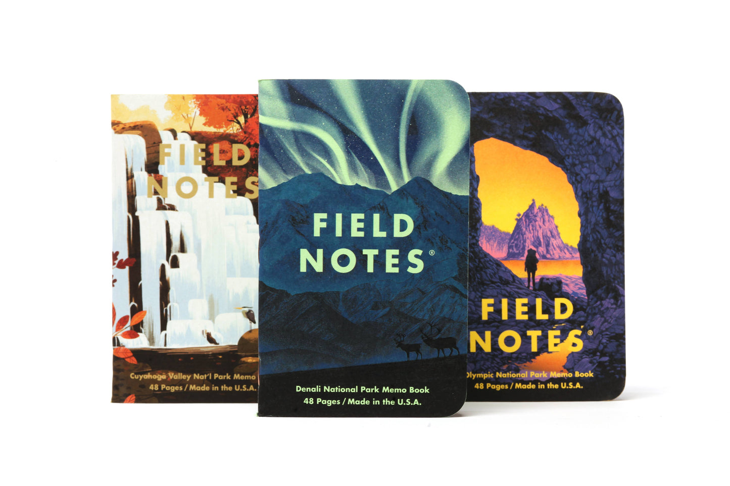 Field Notes; Series E - National Parks Notebooks (3 Pack)