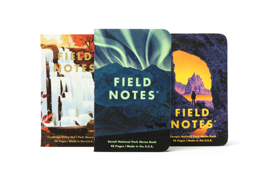 Field Notes; Series E - National Parks Notebooks (3 Pack)