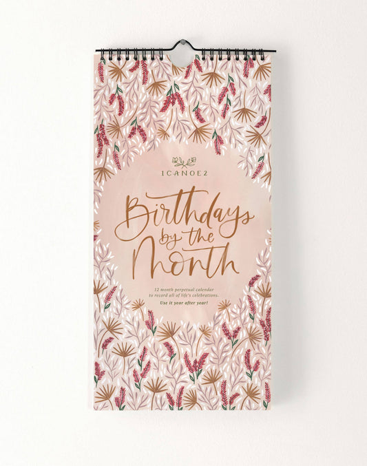 Meadow Birthday Calendar