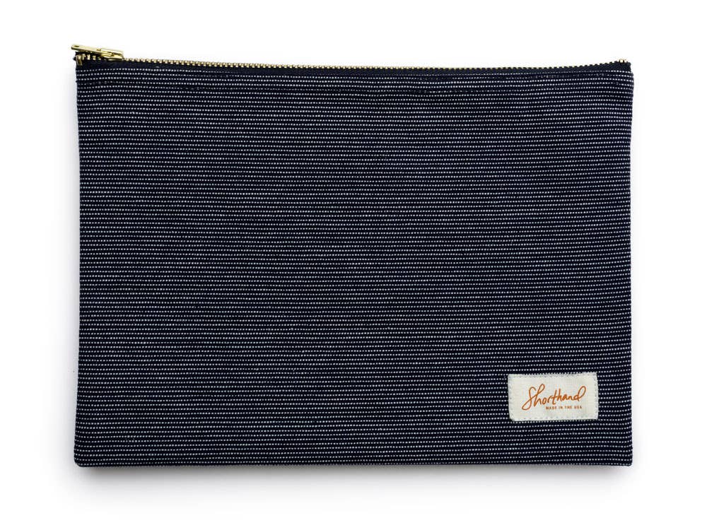 Marker Pouch (Handmade in the US, Japanese Denim)