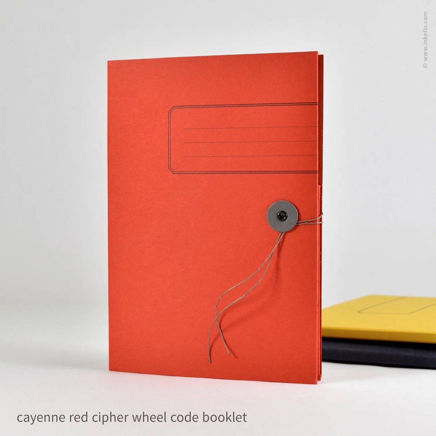 Code Booklet; Secret Cipher (Red)