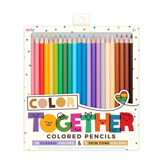 Ooly Colored Pencils; Color Together (Set of 24)
