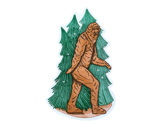 Postcard; Bigfoot