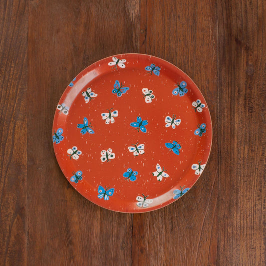 Butterfly Tray (Small, Round) By Phoebe Wahl & Co.