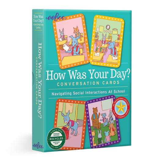 Eeboo Conversation Cards; How Was Your Day?