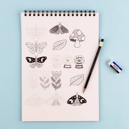 Tombow Drawing Set (Black and Grey)