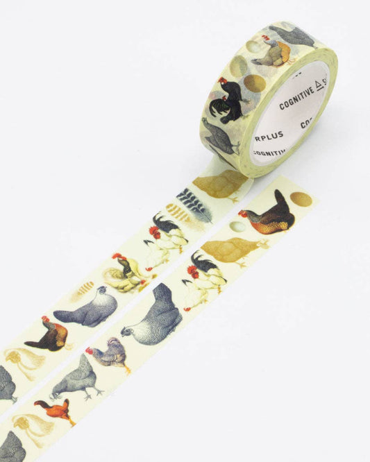 Washi Tape; Hens & Chickens