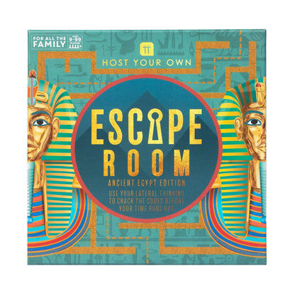 Escape Room Game; Egyptian Theme (2+ Players, Ages 9+)