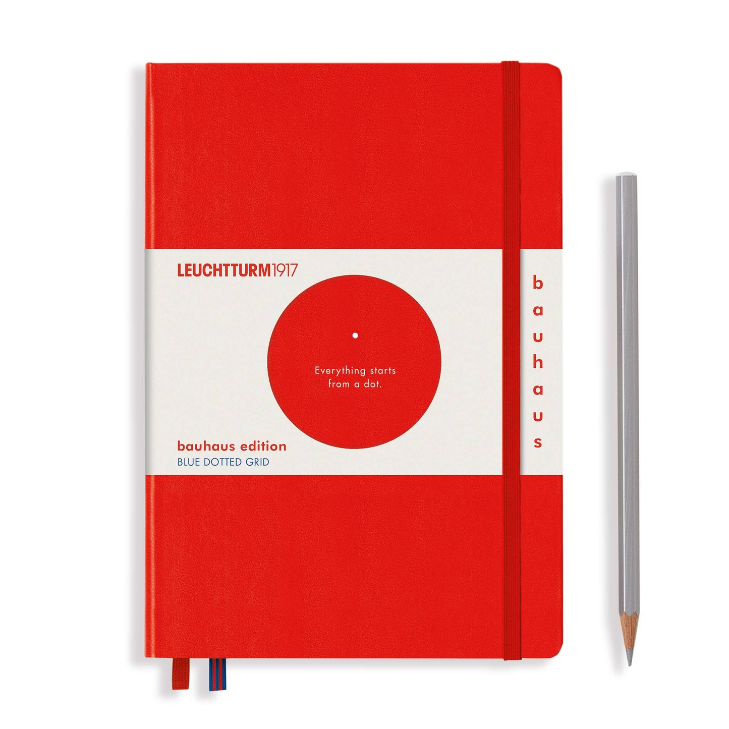 Bauhaus Edition - Hardcover Medium Notebook: Royal Blue
